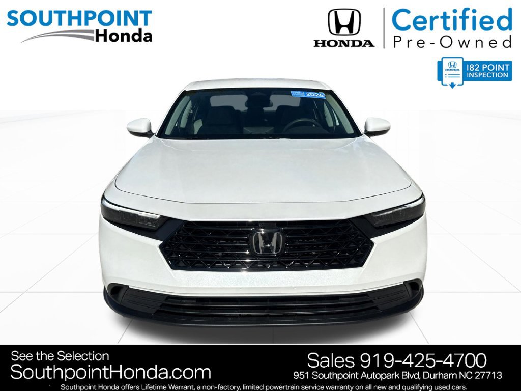 Certified 2026 Honda Accord LX image 2