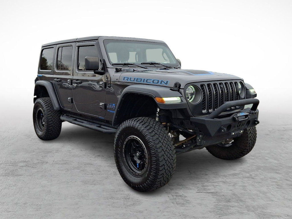 Used 2022 Jeep Wrangler Unlimited Rubicon 4xe w/ Cold Weather Group image 7