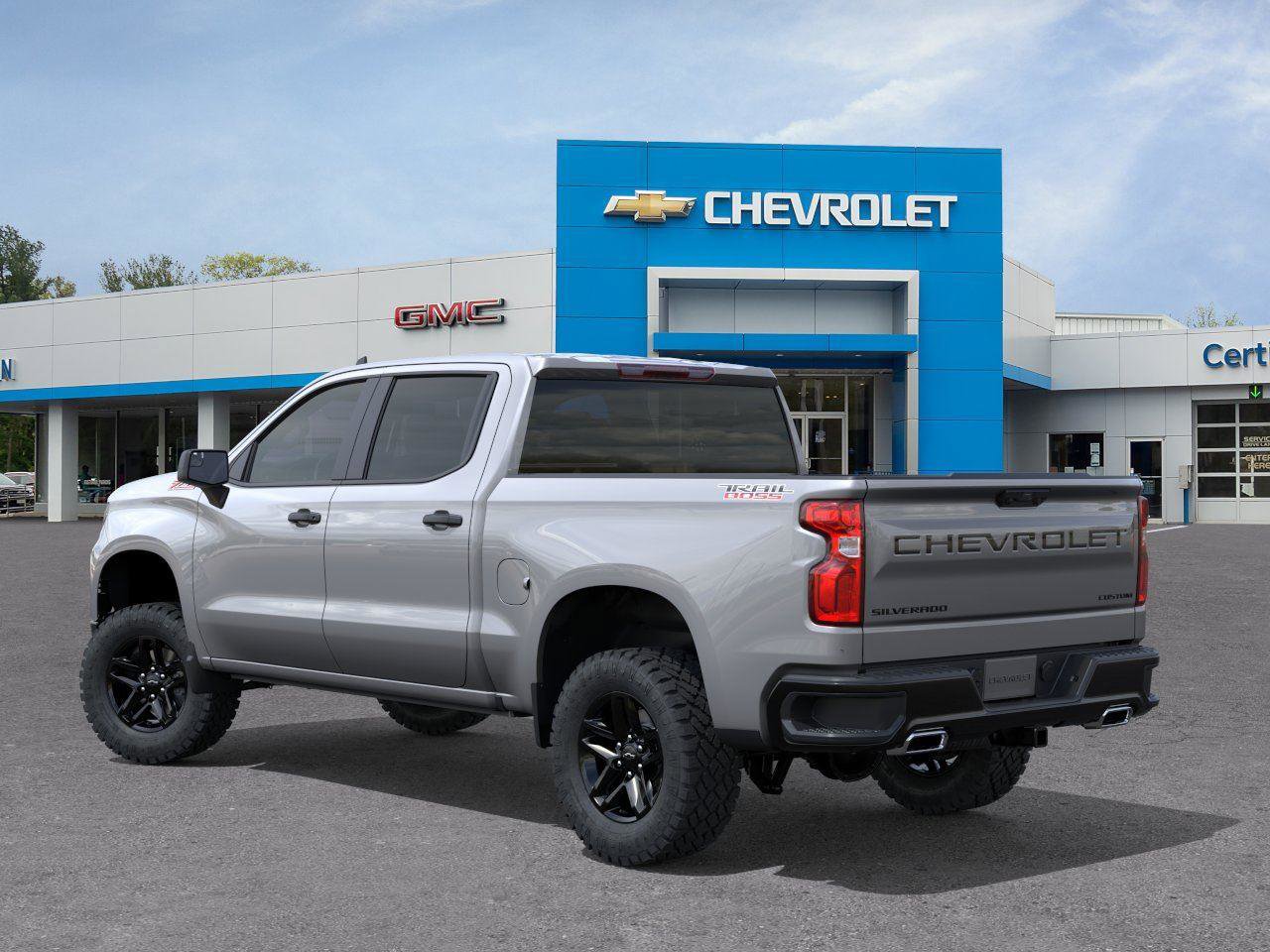 New 2026 Chevrolet Silverado 1500 Custom Trail Boss w/ LPO, Dark Essentials Package AWD/4WD image 3
