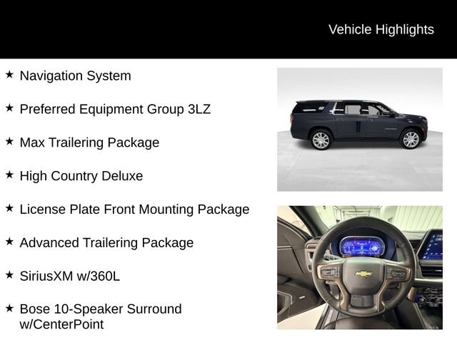 Certified 2024 Chevrolet Suburban High Country AWD/4WD image 16