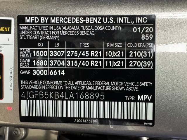 Certified 2020 Mercedes-Benz GLE 450 4MATIC image 31