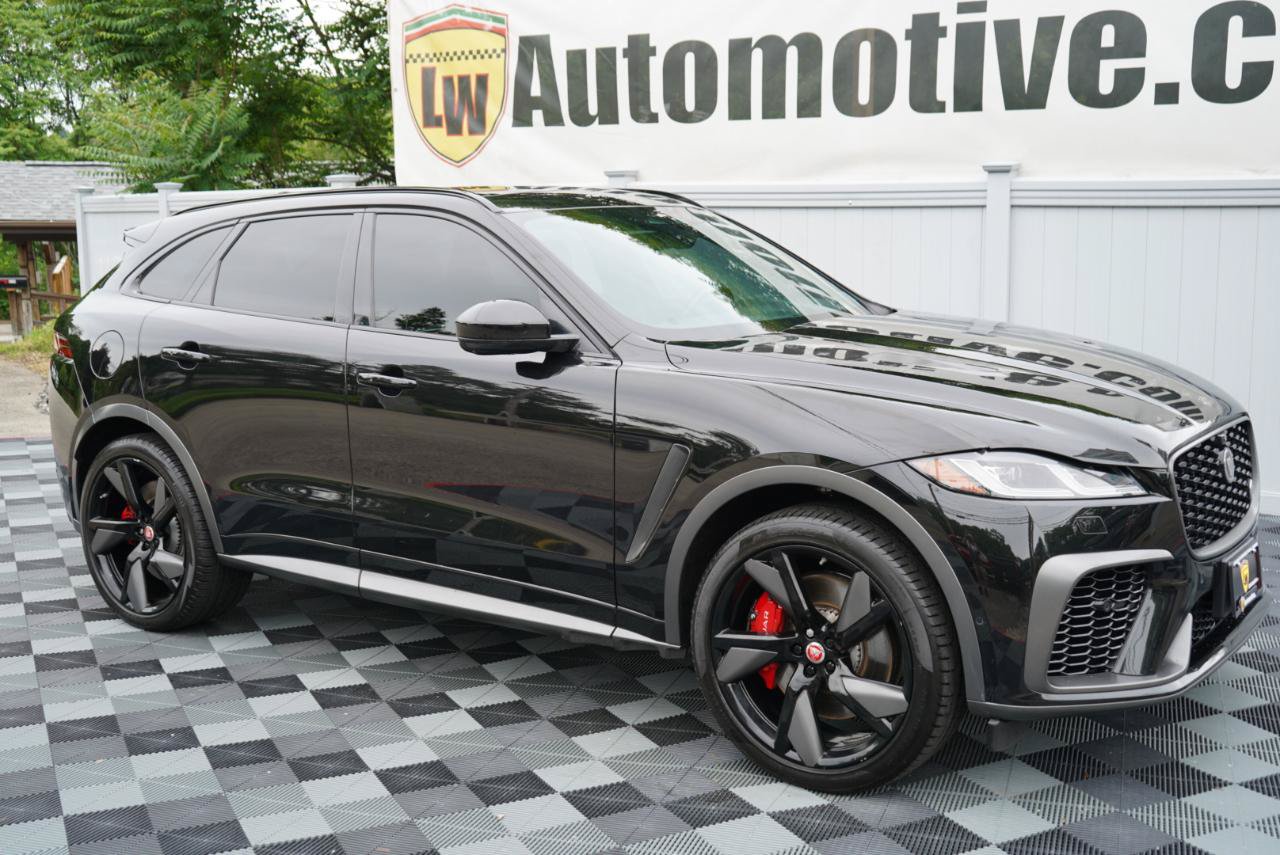 Used 2021 Jaguar F-PACE SVR AWD/4WD video 2