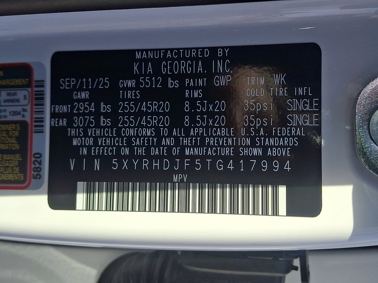 New 2026 Kia Sorento EX AWD/4WD image 22