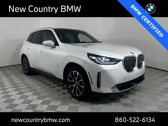 Certified 2025 BMW X3 xDrive30i w/ Premium Package