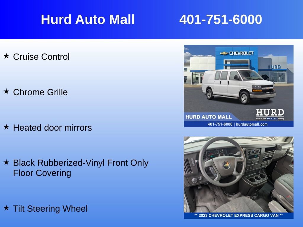 Certified 2023 Chevrolet Express 2500 w/ Driver Convenience Package image 24