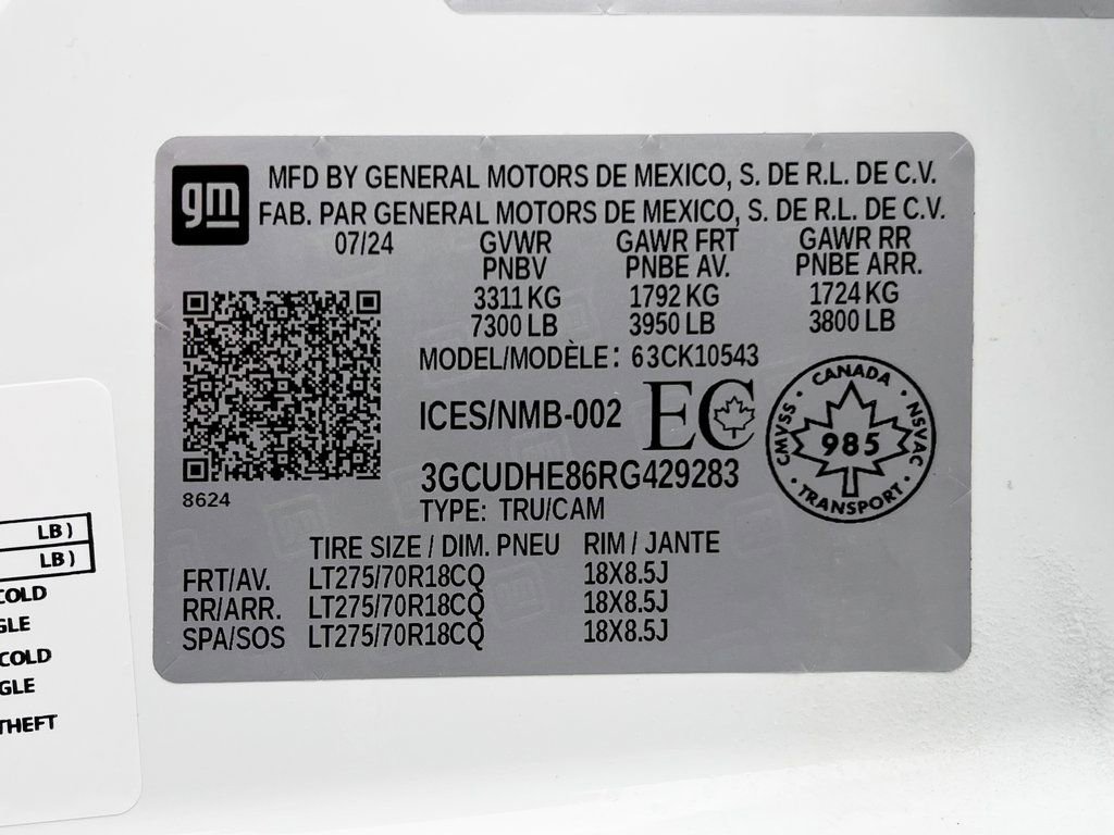 Used 2024 Chevrolet Silverado 1500 ZR2 w/ Technology Package image 27