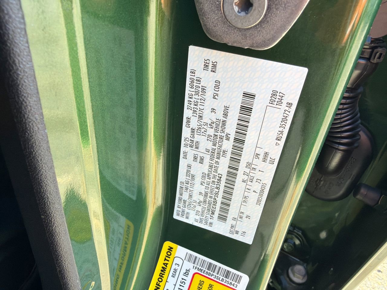 New 2025 Ford Bronco Outer Banks image 34