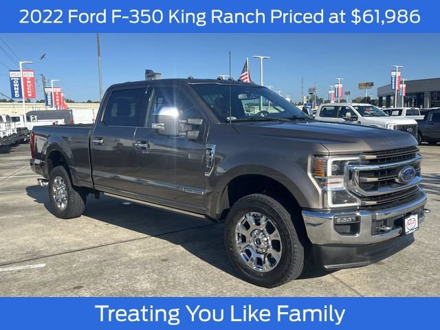 Certified 2022 Ford F350 King Ranch w/ King Ranch Ultimate Package AWD/4WD video 1