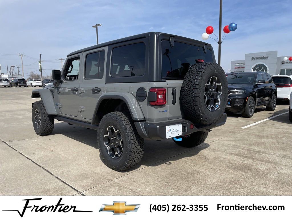 New 2023 Jeep Wrangler Unlimited Rubicon 4xe w/ Cold Weather Group image 3