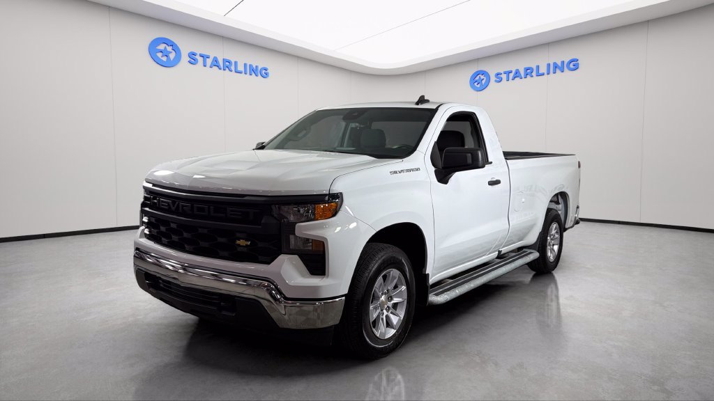 Certified 2025 Chevrolet Silverado 1500 W/T RWD image 3