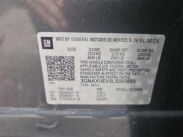 Used 2020 Chevrolet Equinox LT image 34