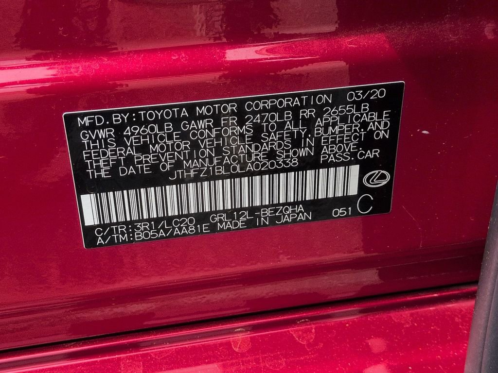 Used 2020 Lexus GS 350 image 29