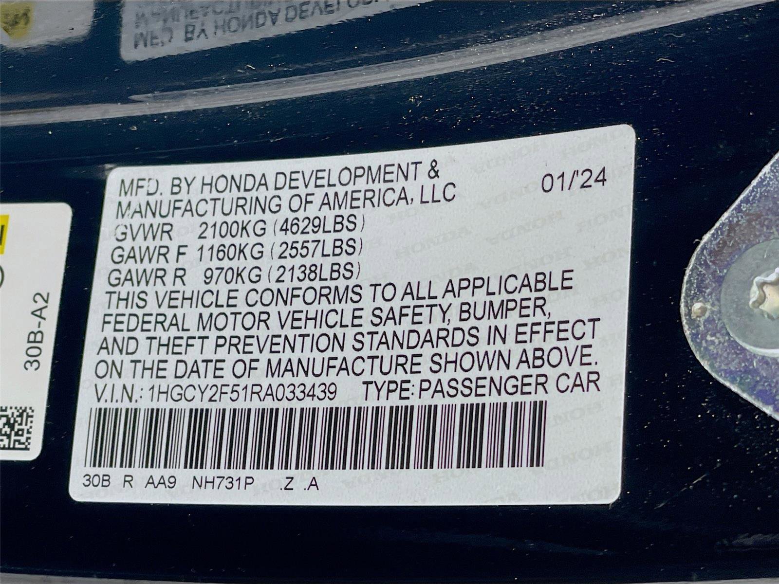 Used 2024 Honda Accord Sport image 33