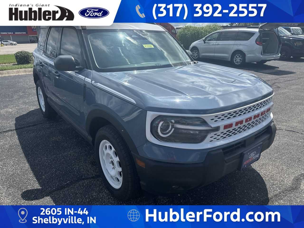 New 2025 Ford Bronco Sport Heritage w/ Convenience Package AWD/4WD image 2