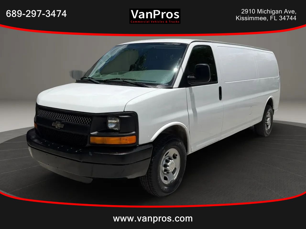 Used 2013 Chevrolet Express 3500 Extended RWD image 1