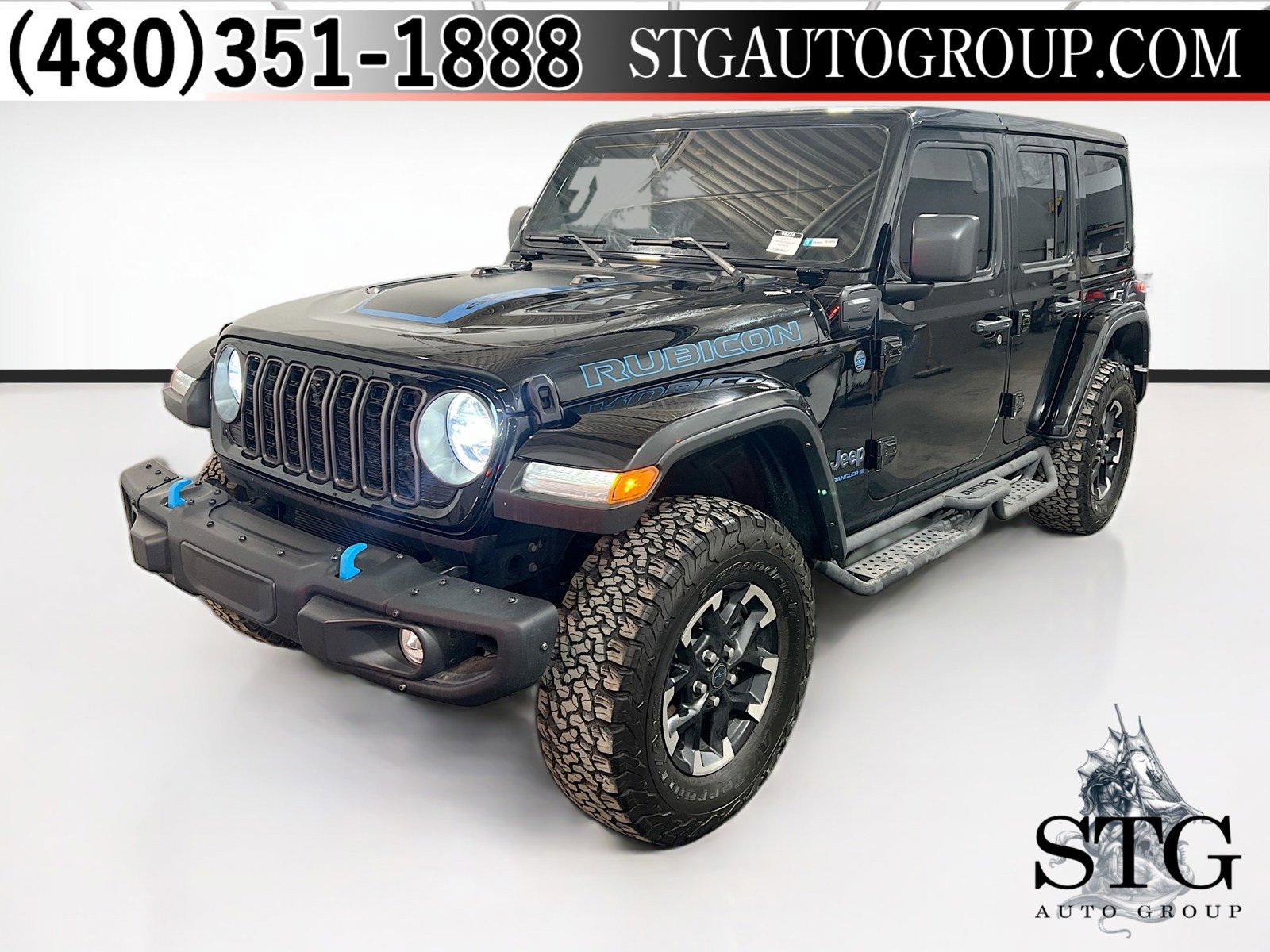 Used 2024 Jeep Wrangler Unlimited Rubicon 4xe AWD/4WD image 1