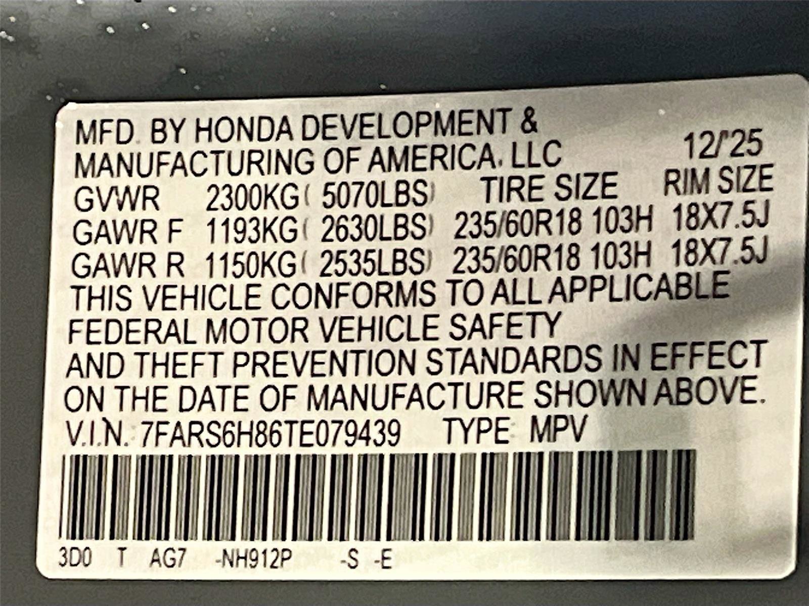 New 2026 Honda CR-V Sport-L image 34