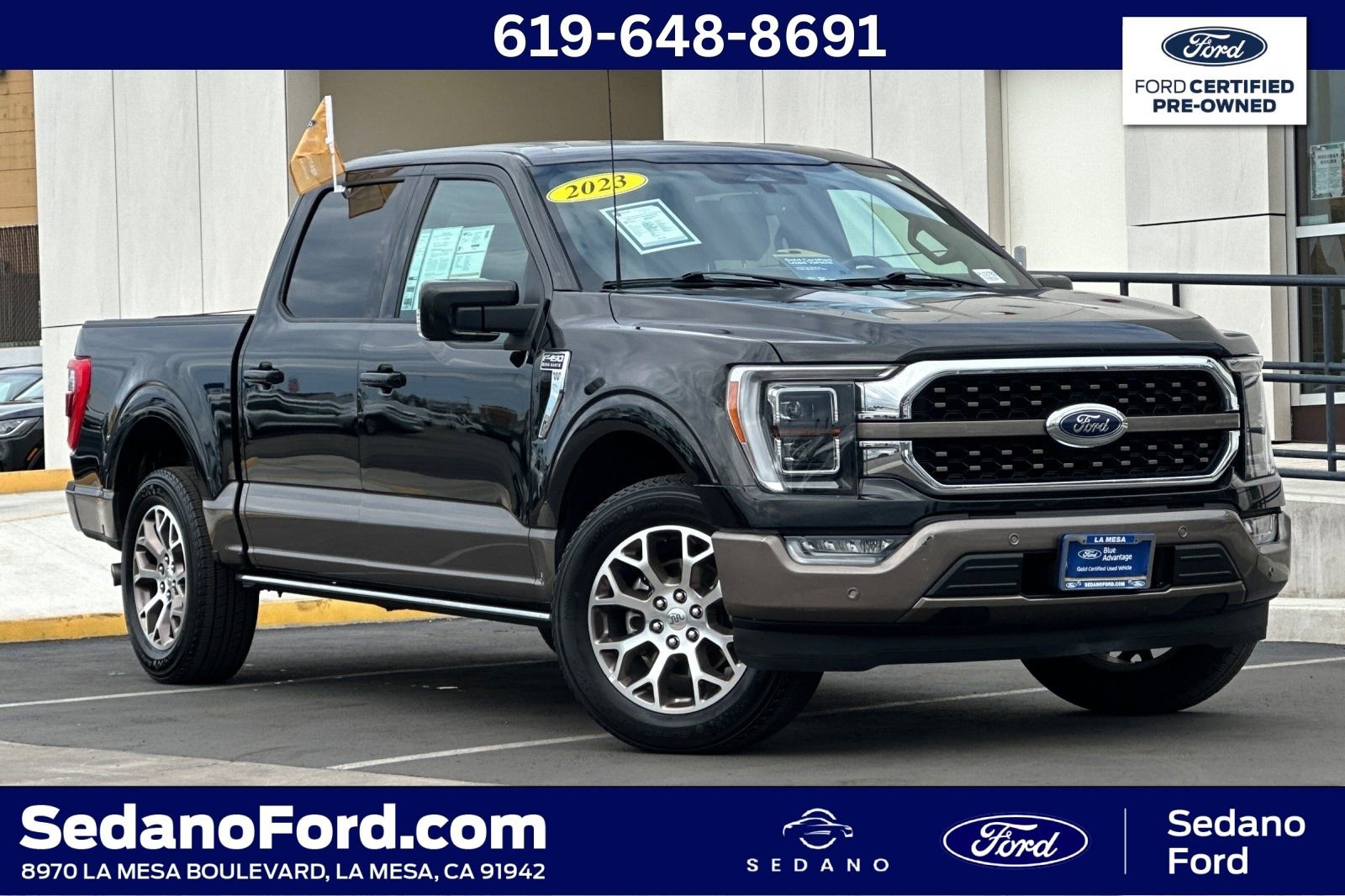 Certified 2023 Ford F150 King Ranch w/ Equipment Group 601A High image 1