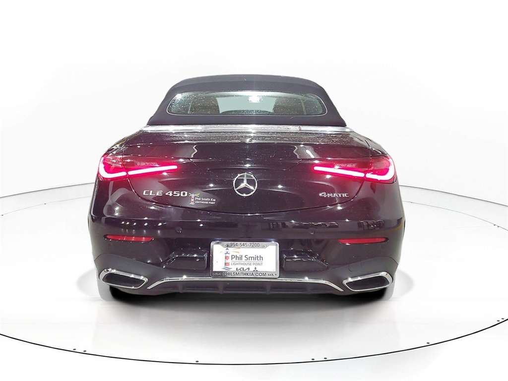 Used 2024 Mercedes-Benz CLE 450 4MATIC Cabriolet image 5