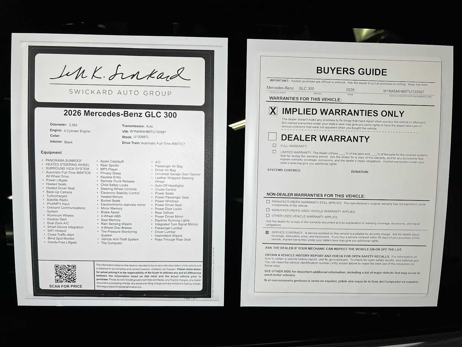 Used 2026 Mercedes-Benz GLC 300 4MATIC image 47