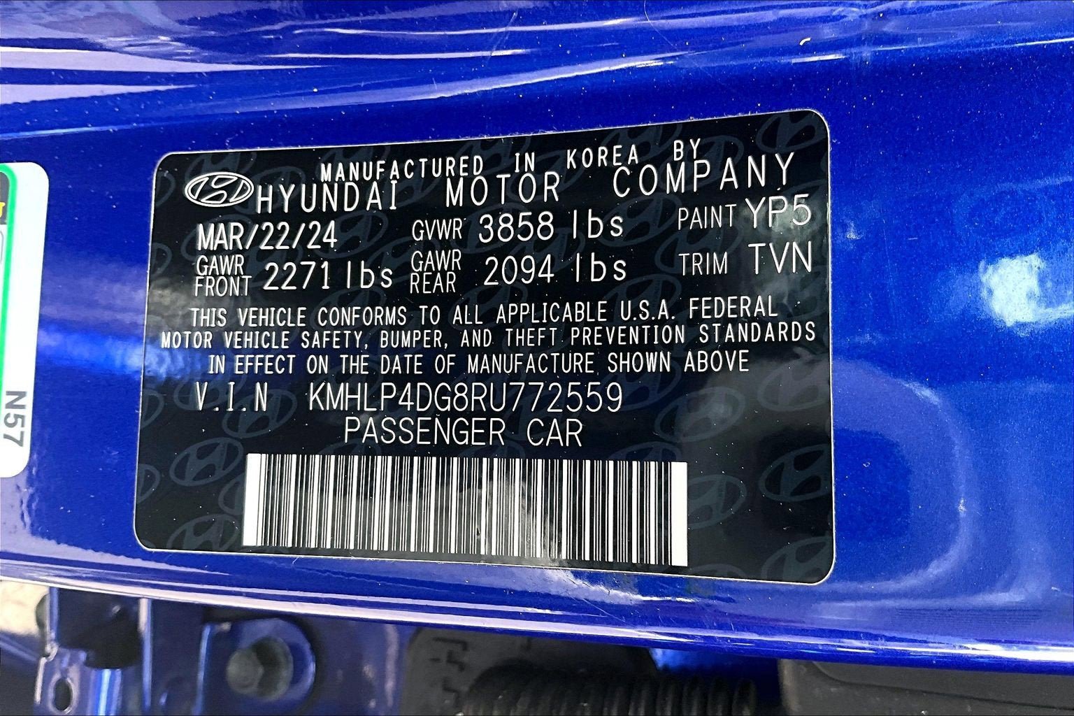 Used 2024 Hyundai Elantra Limited FWD image 30