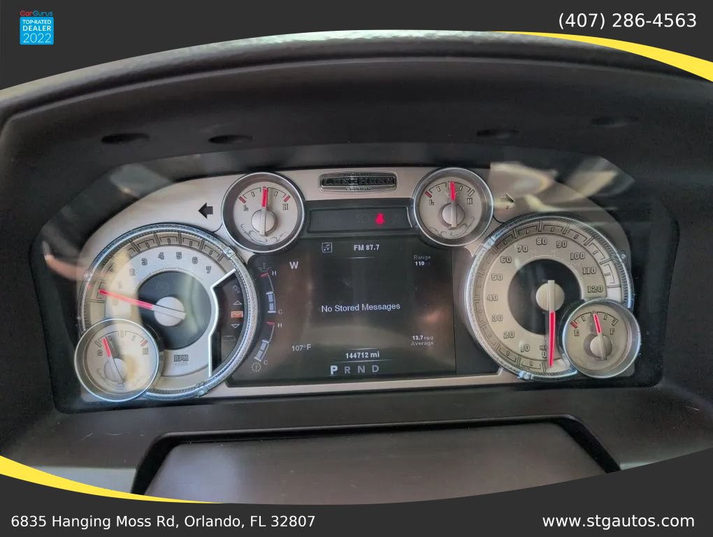 Used 2014 RAM 1500 Laramie Longhorn w/ Convenience Group AWD/4WD image 38