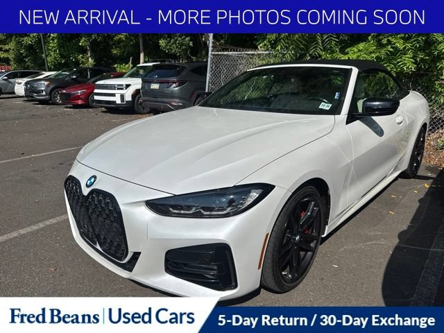 Used 2022 BMW 430i xDrive Convertible w/ M Sport Package