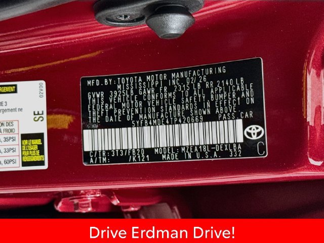 Certified 2026 Toyota Corolla LE FWD image 31