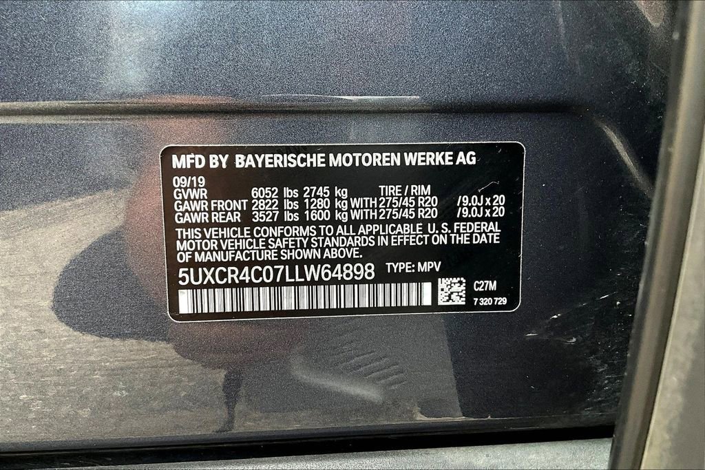 Used 2020 BMW X5 sDrive40i w/ Premium Package RWD image 19