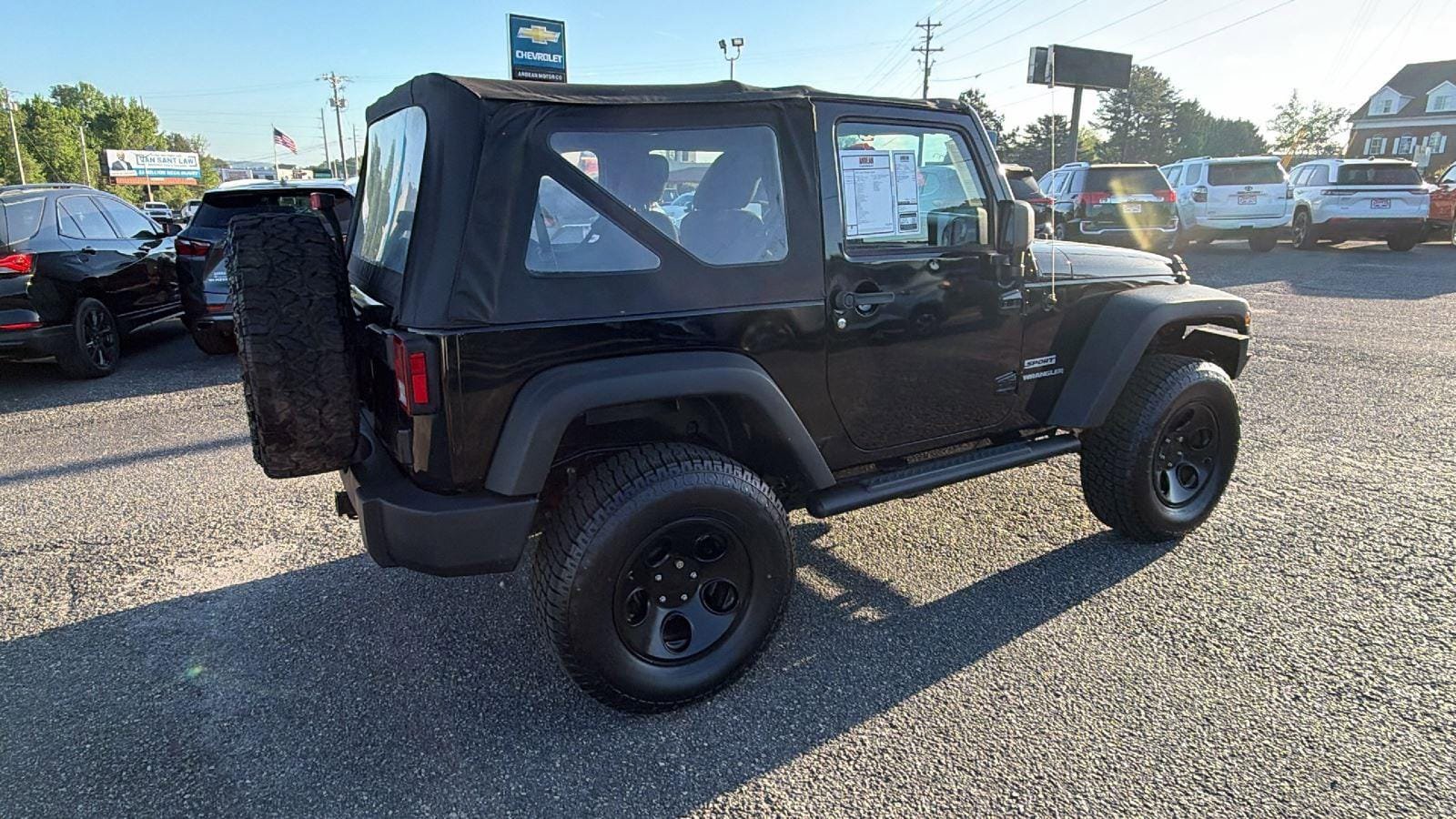Used 2012 Jeep Wrangler Sport AWD/4WD image 5