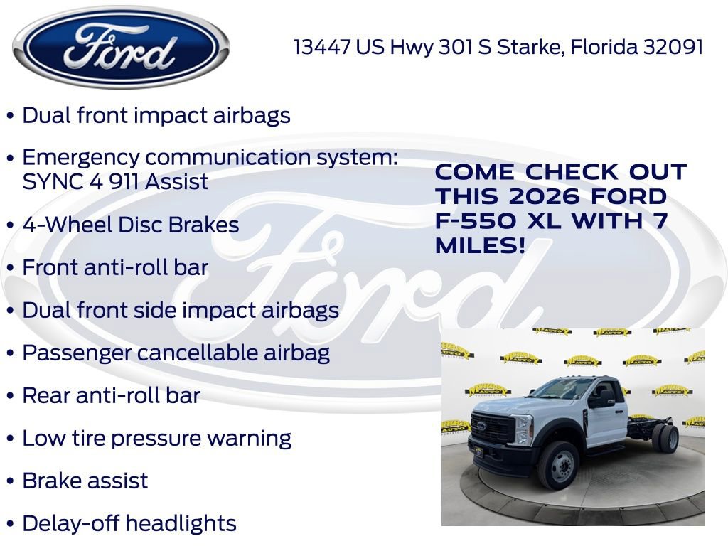New 2026 Ford F550 4x4 Regular Cab Super Duty image 25