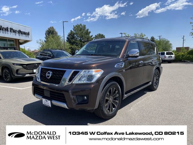 Used 2017 Nissan Armada Platinum w/ Captain Seat Package AWD/4WD image 9