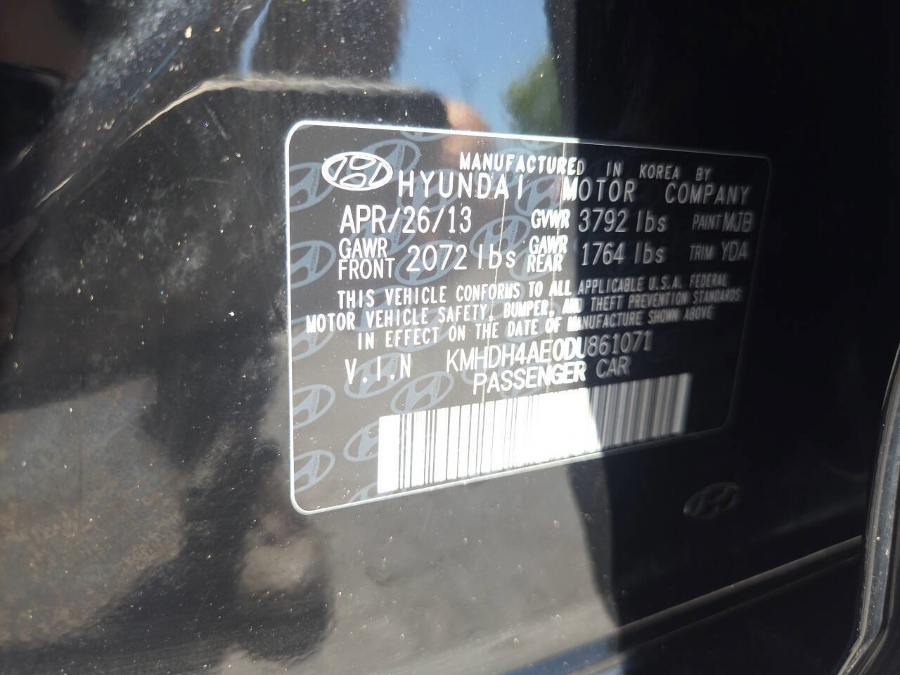 Used 2013 Hyundai Elantra Limited FWD image 15