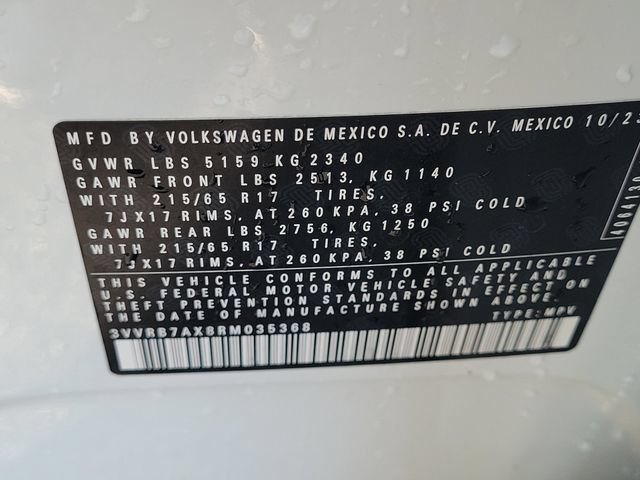 Certified 2024 Volkswagen Tiguan S FWD image 25