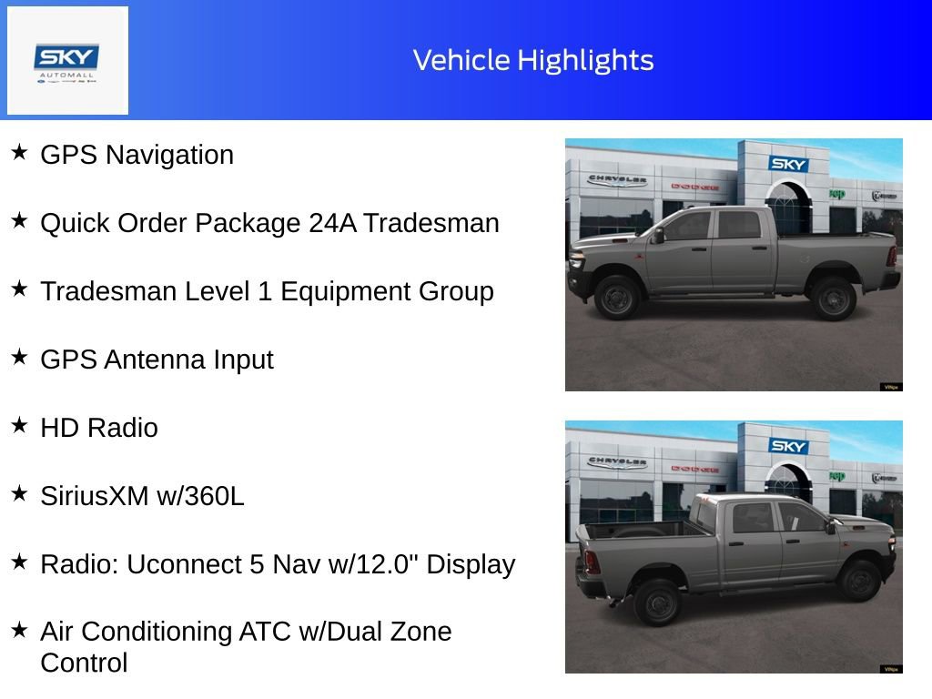 New 2025 RAM 2500 Tradesman image 11