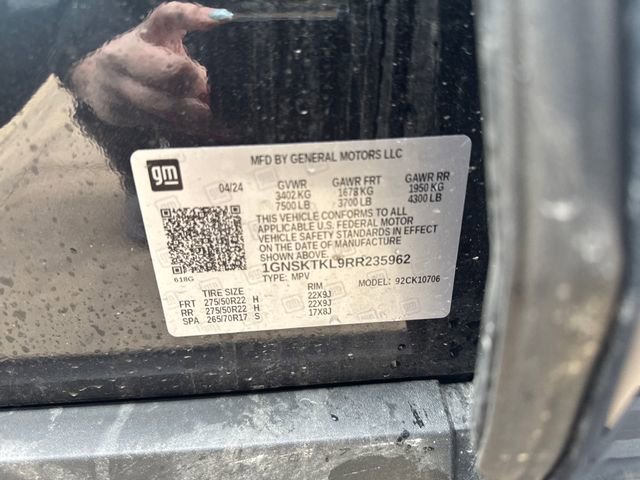 Certified 2024 Chevrolet Tahoe High Country w/ Premium Package image 18