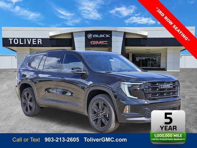 New 2026 GMC Acadia Elevation w/ Black Edition