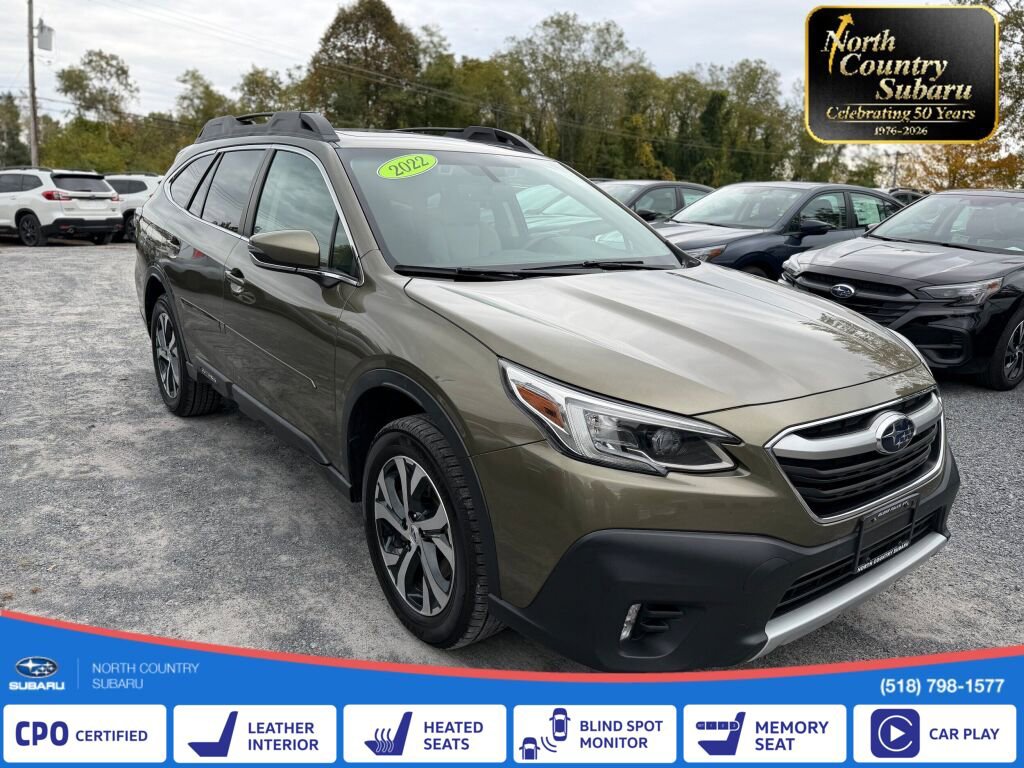 Certified 2022 Subaru Outback Limited