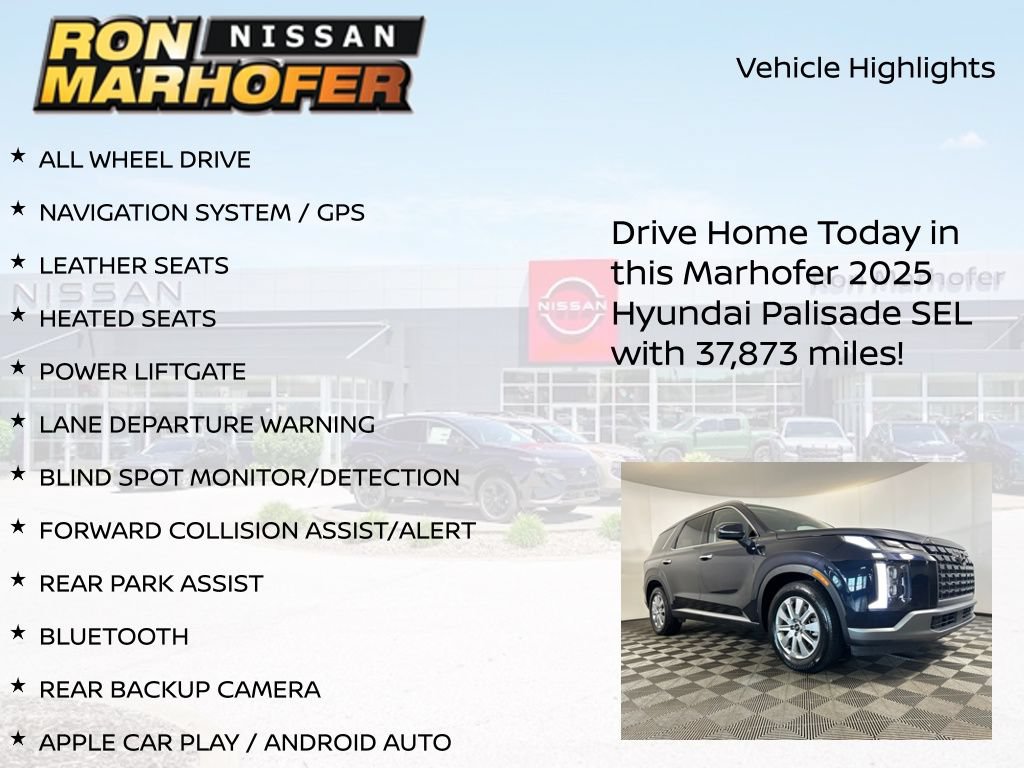 Used 2025 Hyundai Palisade SEL AWD/4WD image 14