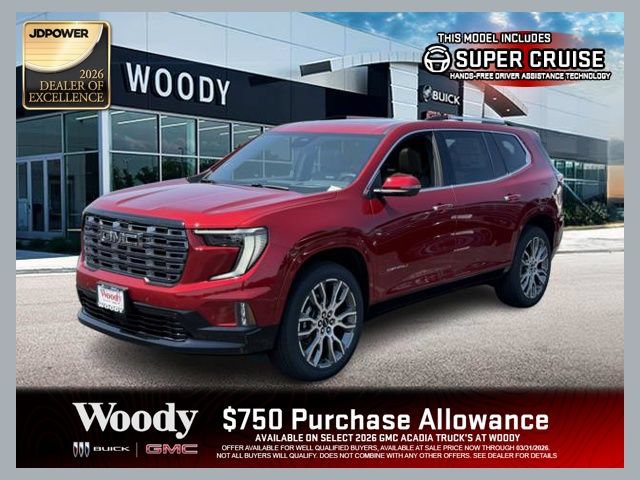 New 2026 GMC Acadia Denali Ultimate