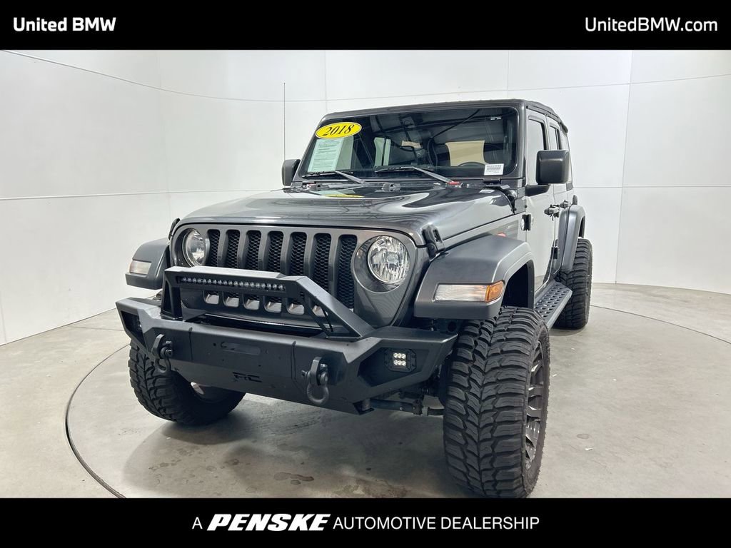 Used 2018 Jeep Wrangler Unlimited Sport S