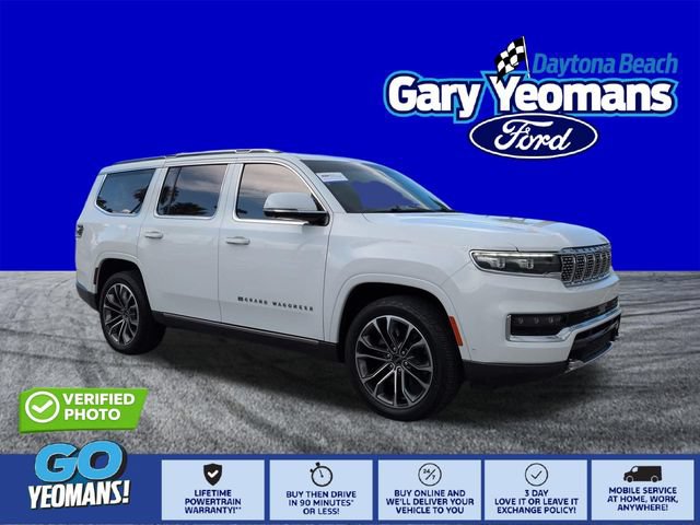 Used 2022 Jeep Grand Wagoneer Series III w/ Rear Seat Video Group 1 AWD/4WD video 1