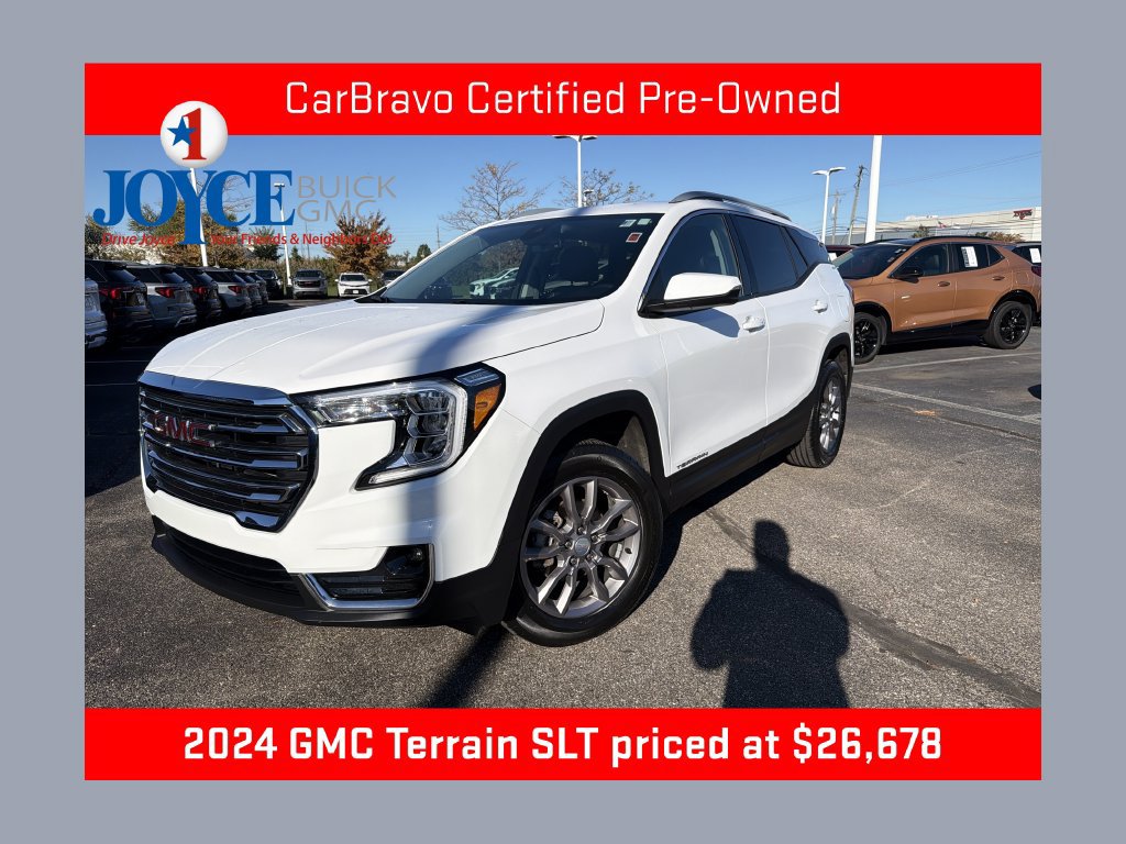Certified 2024 GMC Terrain SLT w/ LPO, Floor Liner Package