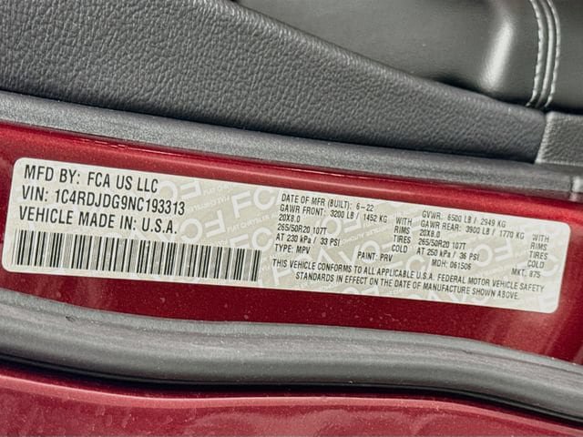 Used 2022 Dodge Durango GT AWD/4WD image 32