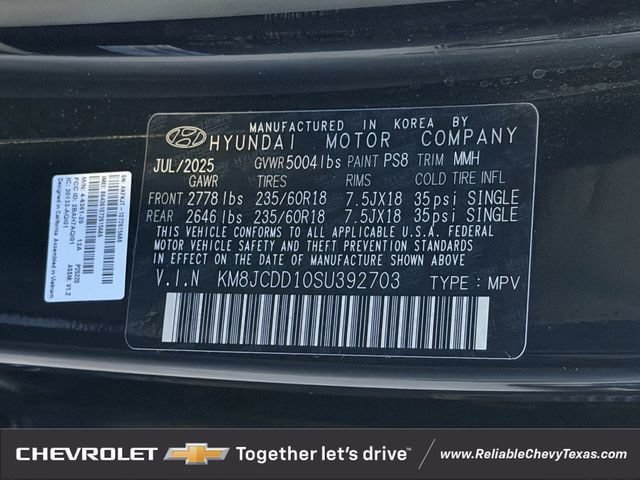 Used 2025 Hyundai Tucson SEL AWD/4WD image 35