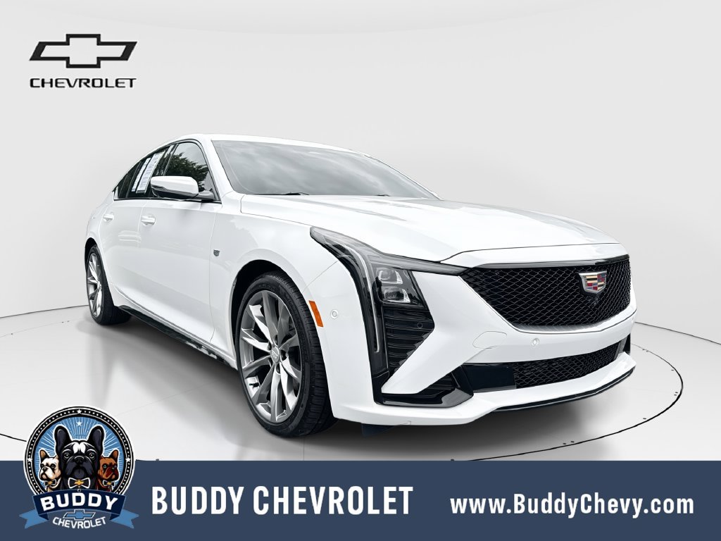Used 2025 Cadillac CT5 Sport w/ Sun And Sound Package RWD image 1