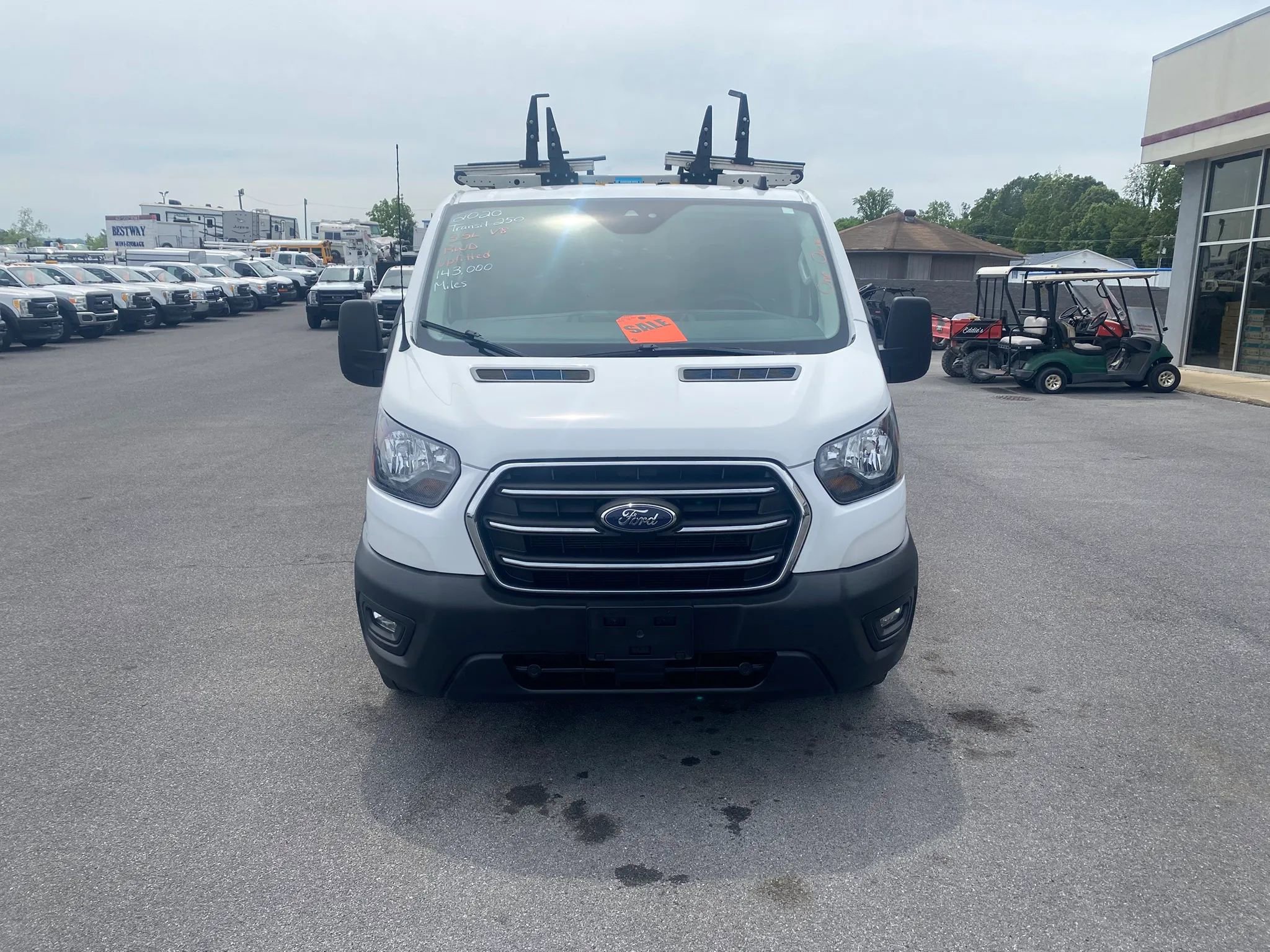 Used 2020 Ford Transit 250 Low Roof w/ Upfitter Package RWD image 2