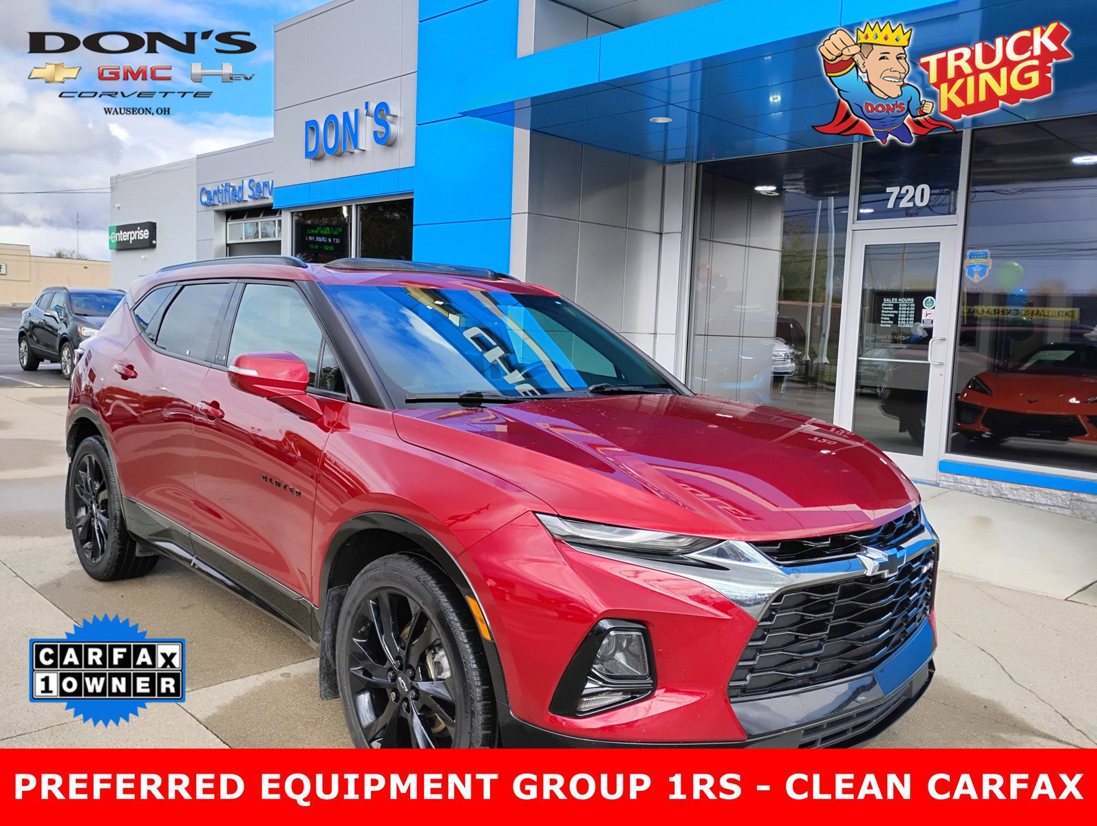 Used 2021 Chevrolet Blazer RS w/ LPO, Cargo Package