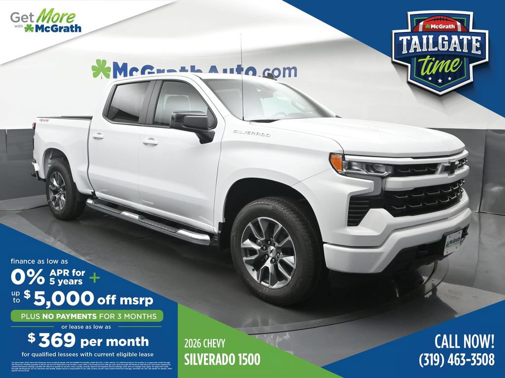 New 2026 Chevrolet Silverado 1500 RST w/ All Star Edition Plus