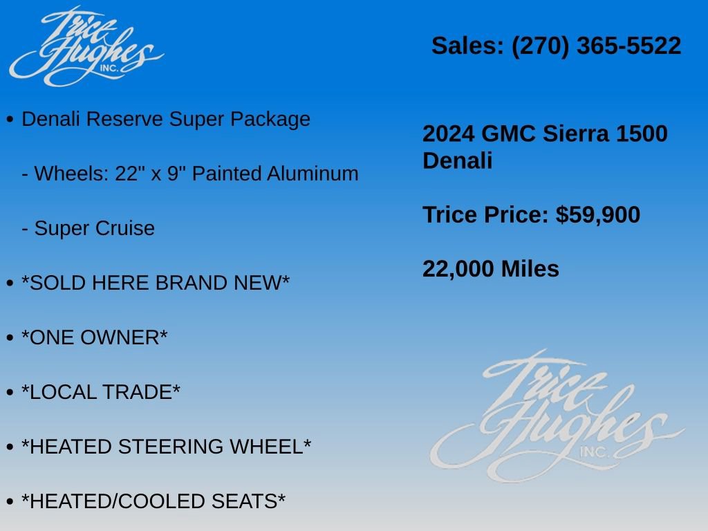 Used 2024 GMC Sierra 1500 Denali AWD/4WD image 14
